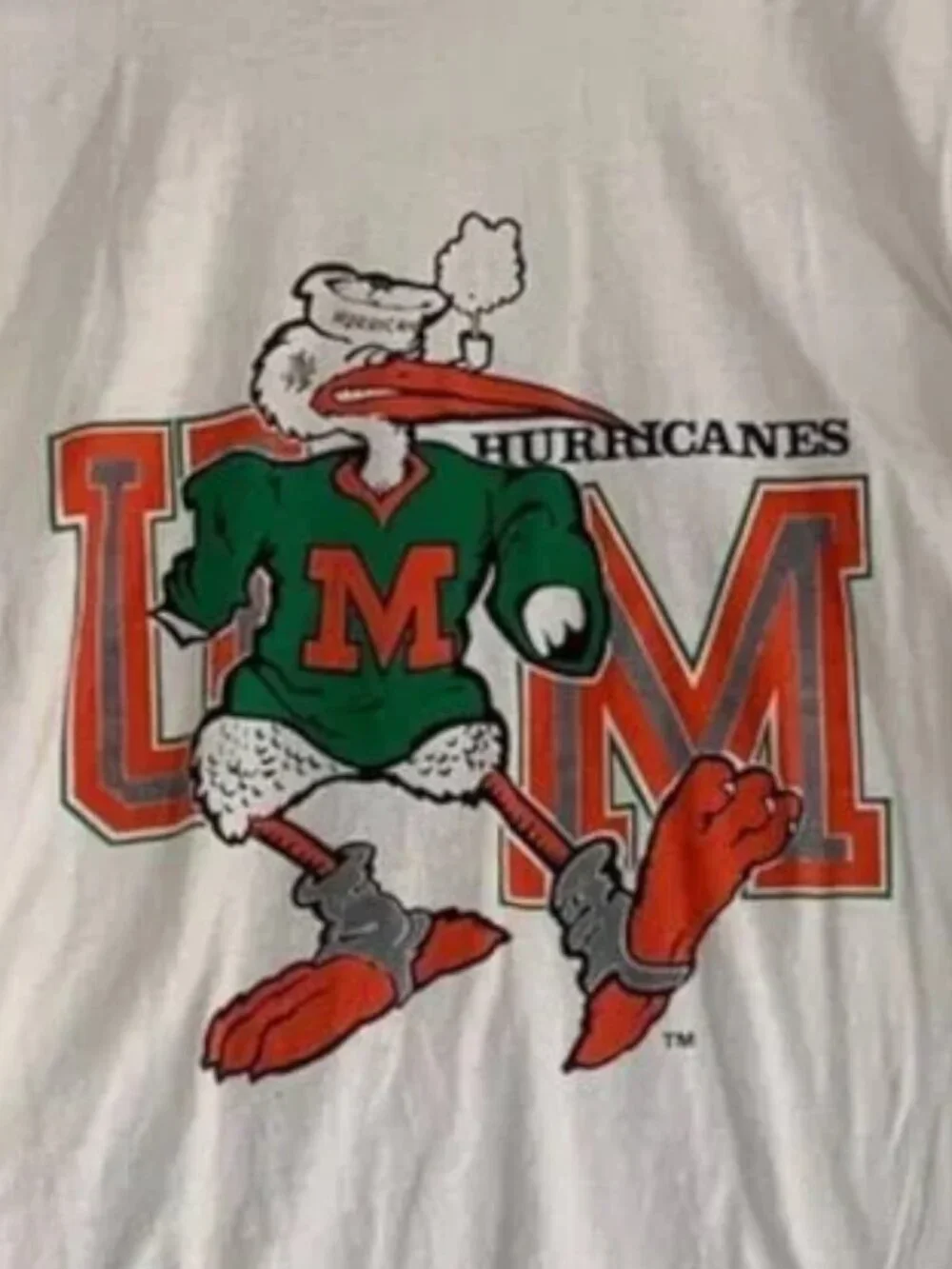 Vintage Style NCAA Miami Hurricanes Logo Shirt, University of Miami Shirt